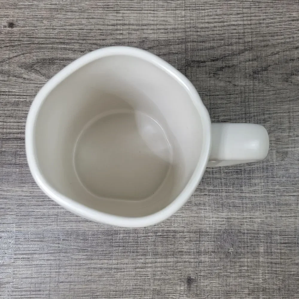 Rae Dunn Artisan Collection White Ceramic‎ Farmhouse Pumpkin Patch Mug_5